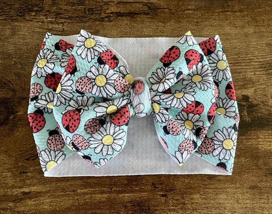 Ladybugs Head Wrap - EmZo BowsHead wrap