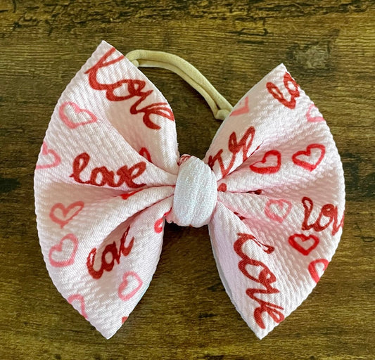 Love Letter Big Bow - EmZo BowsBig Bow