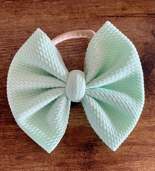 Mint Big Bow - EmZo BowsBig Bow