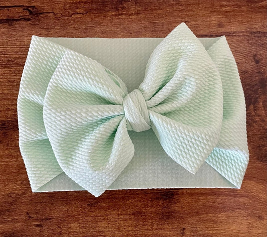 Mint Head Wrap - EmZo BowsHead wrap