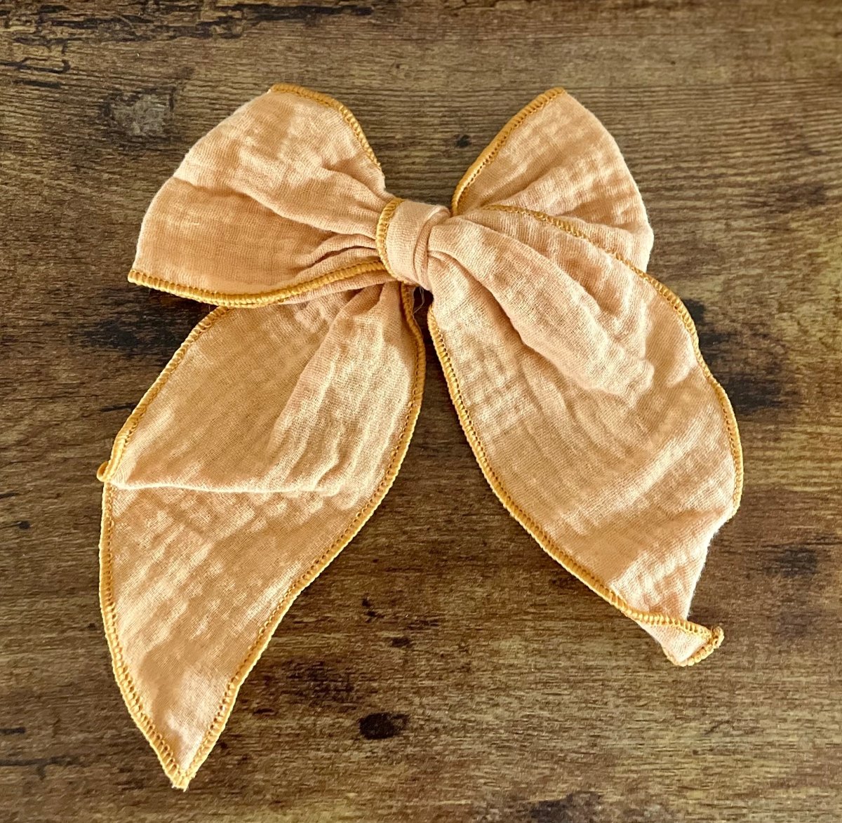 Mustard Sailor Bow - EmZo BowsSailor bow