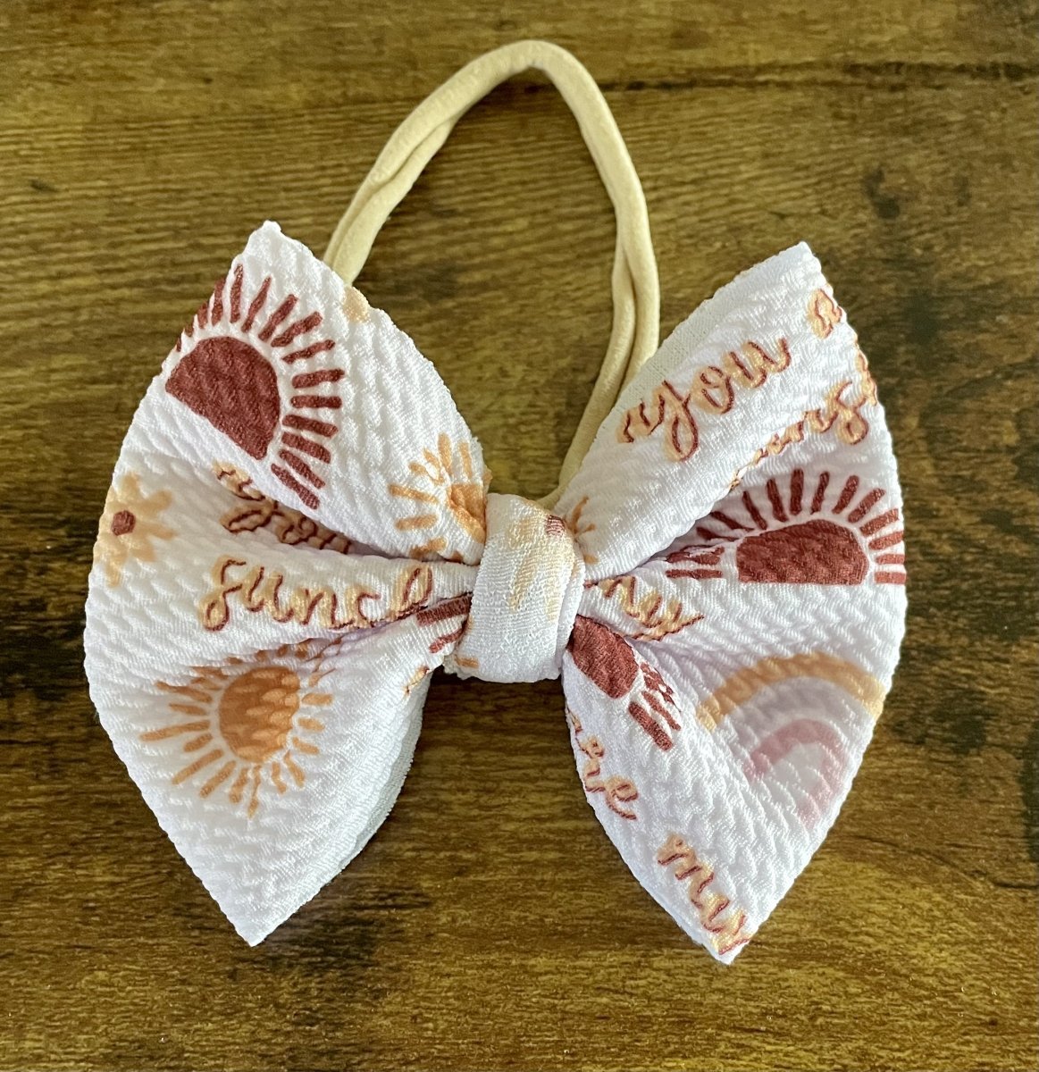 My Sunshine Bow - EmZo Bowsbow