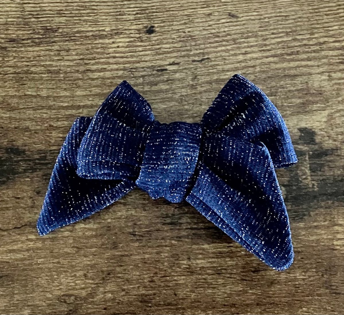 Navy Sparkle Sailor Bow - EmZo BowsSailor bow