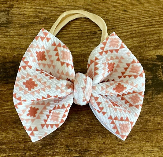Neutral Aztec Bow - EmZo Bowsbow