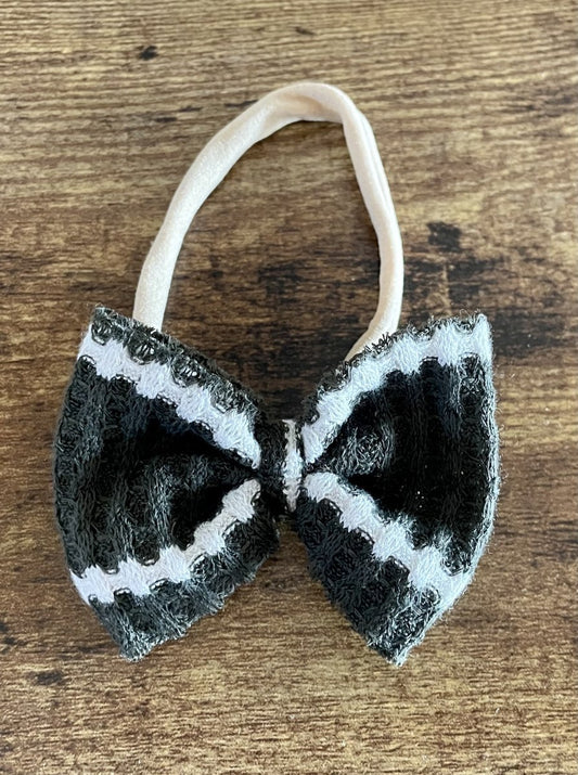 Olive Sweater Newborn Bow - EmZo Bowsnewborn bow