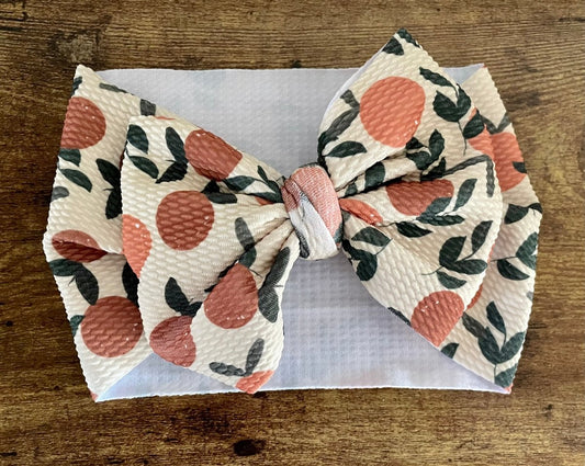 Oranges Head Wrap - EmZo BowsHead wrap