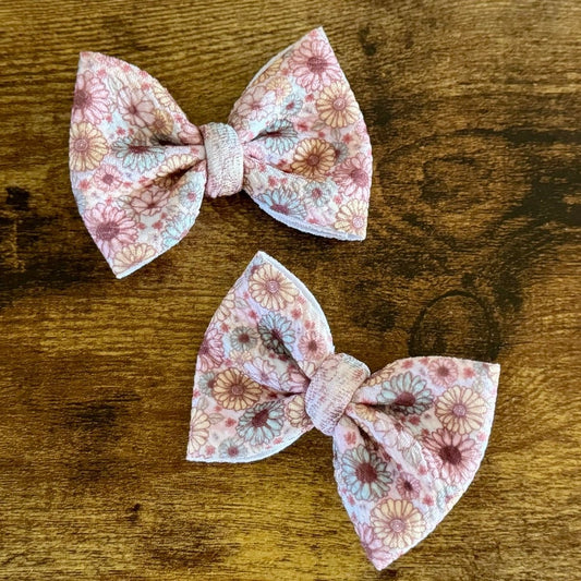 Pastel Florals Dainty Set - EmZo Bowsdainty