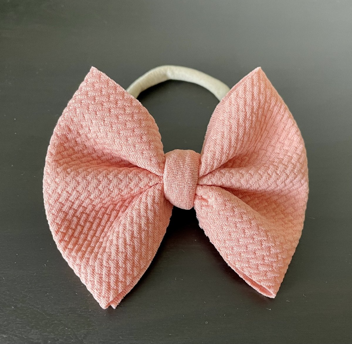 Peach Petals Bow - EmZo Bowsbow