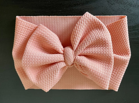 Peach Petals Head Wrap - EmZo BowsHead wrap