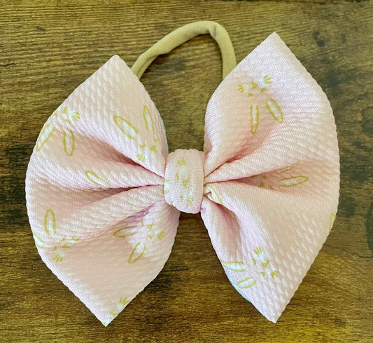 Pink Bunnies Big Bow - EmZo BowsBig Bow