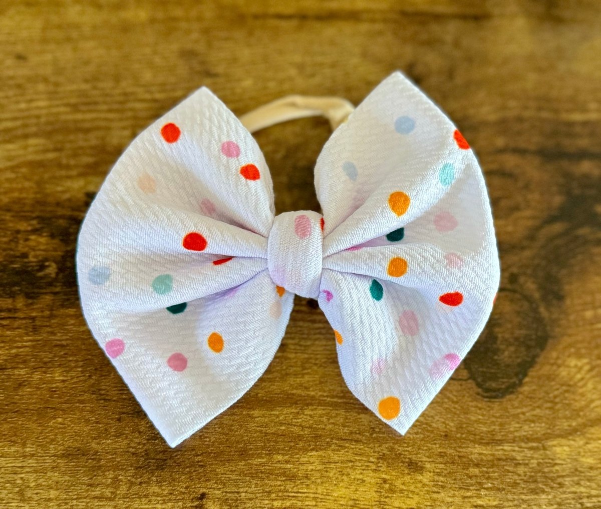 Polka Dots Big Bow - EmZo BowsBig Bow