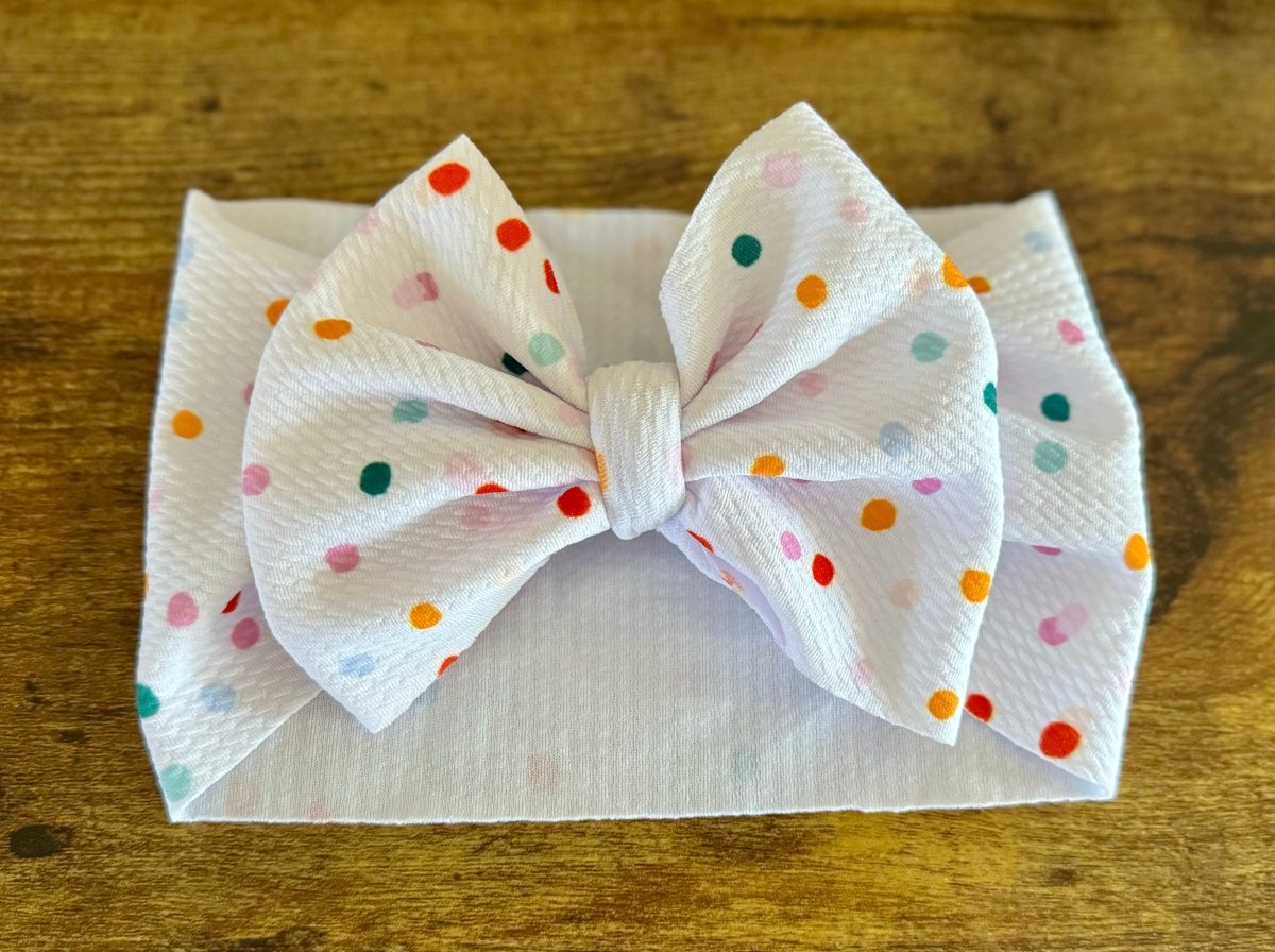 Polka Dots Head Wrap - EmZo BowsHead wrap