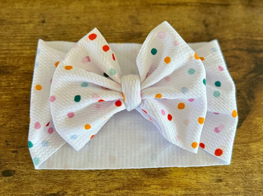 Polka Dots Head Wrap - EmZo BowsHead wrap
