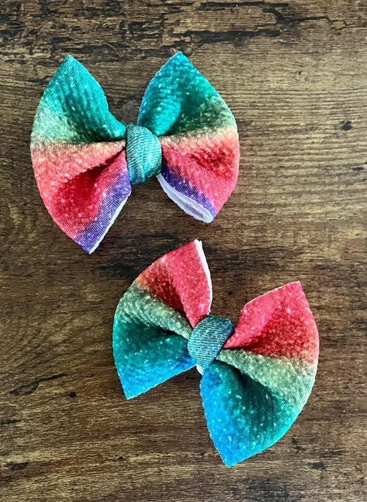 Rainbow Glitter Dainty Set - EmZo Bowsdainty