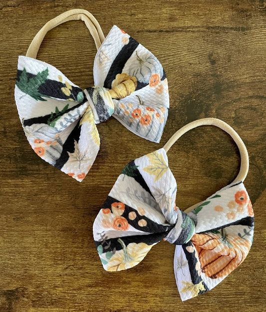 Rustic Pumpkin Bow - EmZo Bowsbow