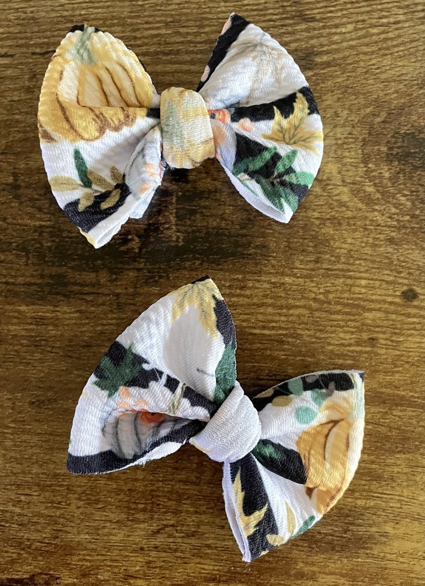 Rustic Pumpkin Dainty Set - EmZo Bowsdainty