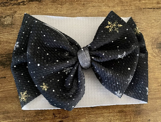 Silent Night Head Wrap - EmZo BowsHead wrap