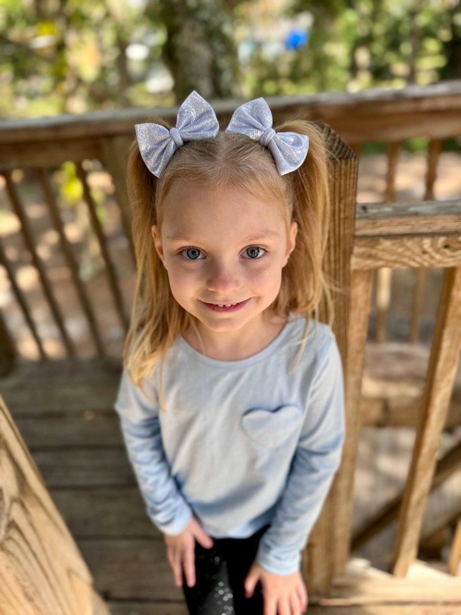 Silver Shimmer Dainty Set - EmZo Bowsdainty