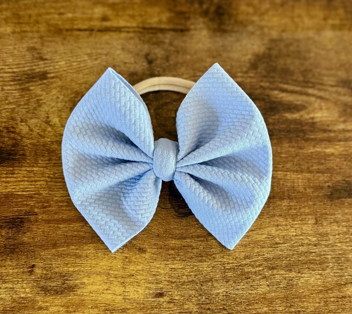 Sky Blue Big Bow - EmZo BowsBig Bow