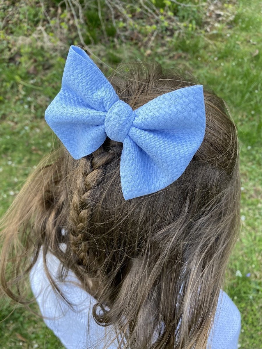 Sky Blue Bow - EmZo Bowsbow