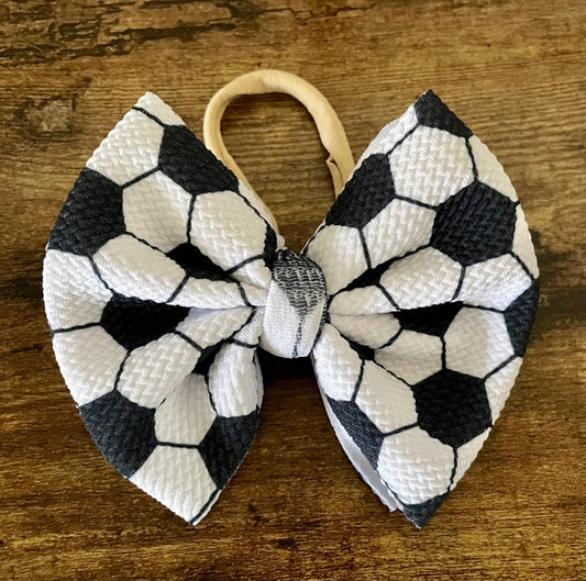 Soccer Big Bow - EmZo BowsBig Bow