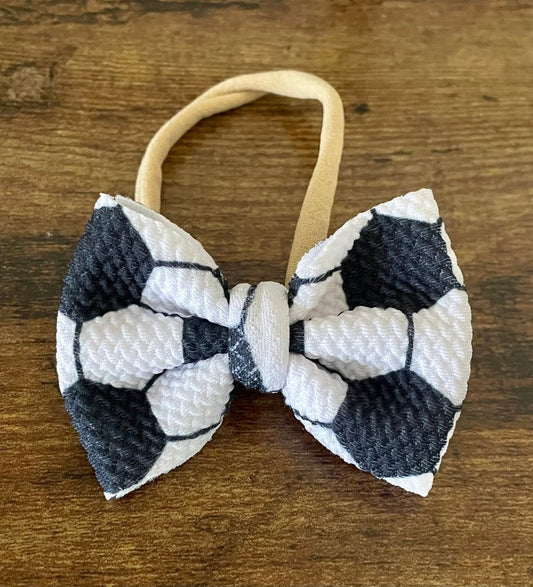 Soccer Newborn Bow - EmZo Bowsnewborn bow