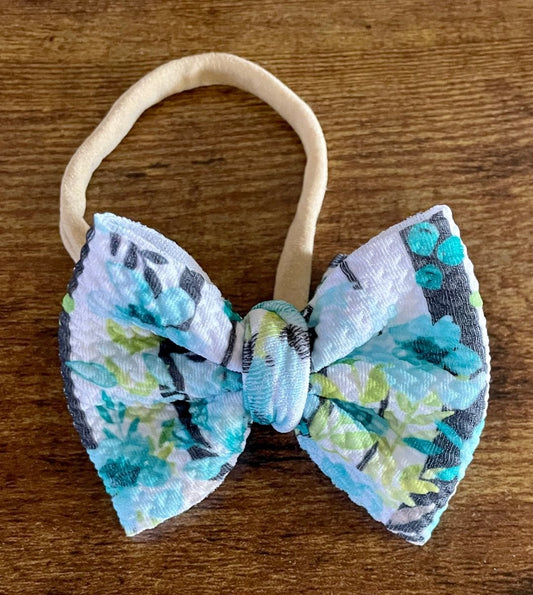 Spring Fling Newborn Bow - EmZo Bowsnewborn bow