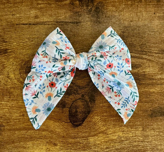 Spring Florals Sailor Bow - EmZo BowsSailor bow