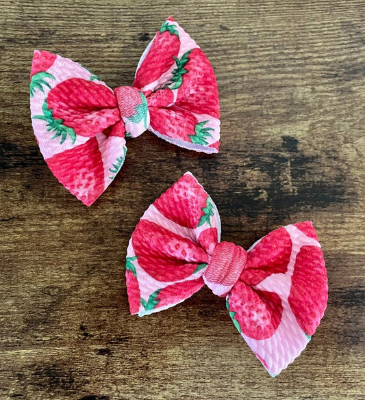 Strawberries Dainty Set - EmZo Bowsdainty