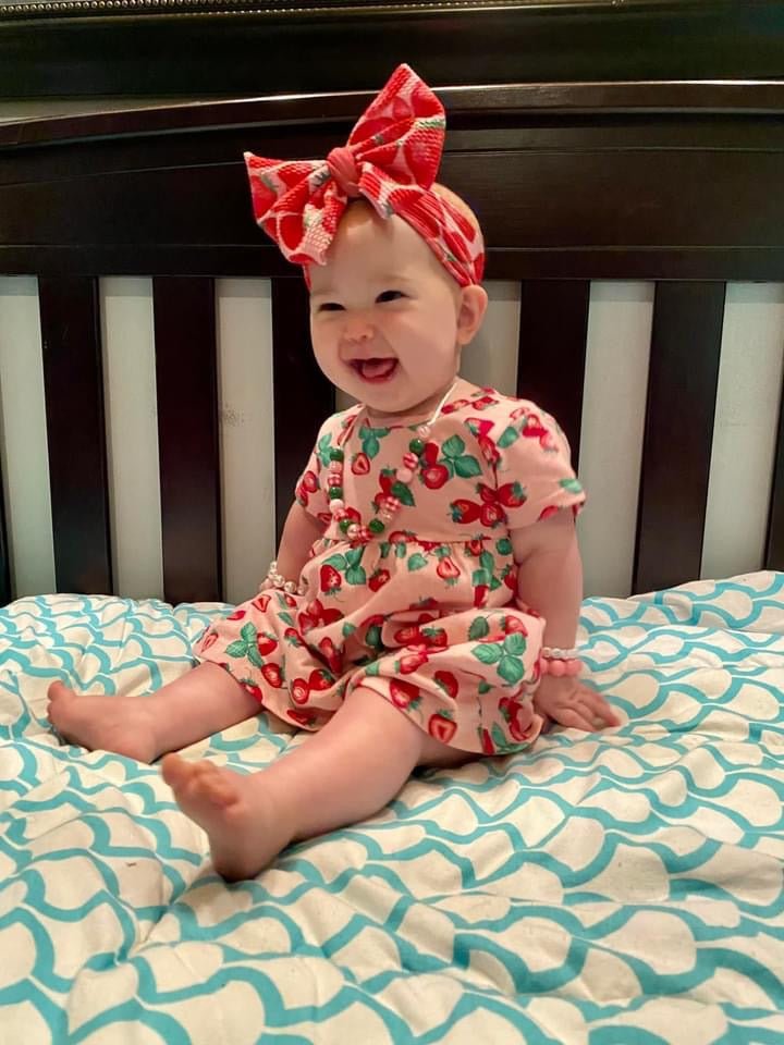 Strawberries Head Wrap - EmZo Bowshead wrap