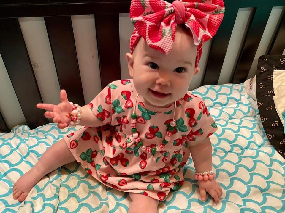 Strawberries Head Wrap - EmZo Bowshead wrap