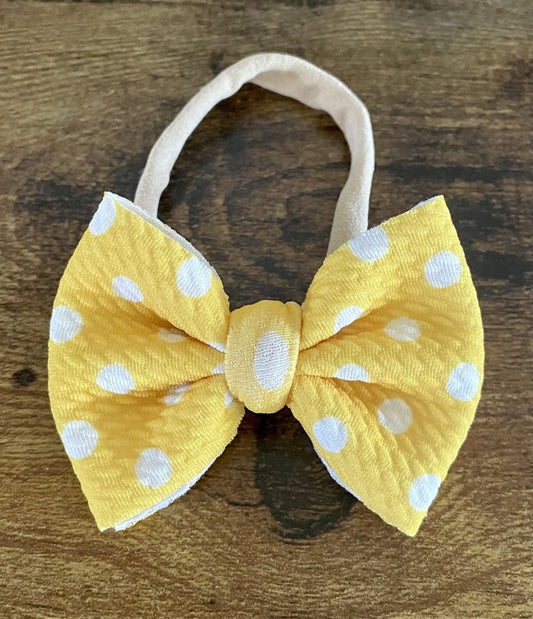 Sunshine Newborn Bow - EmZo Bowsnewborn bow