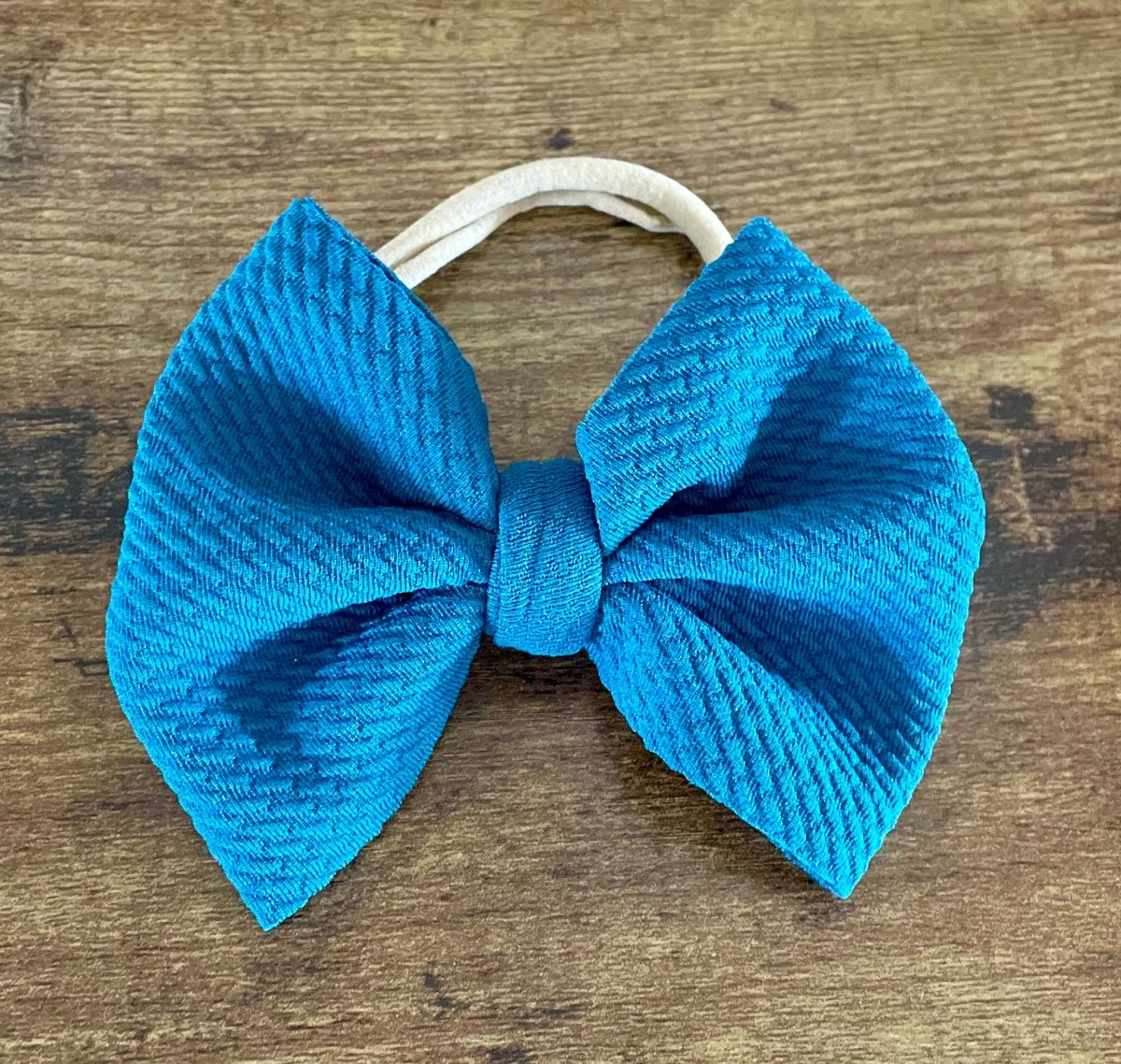 Teal Bow - EmZo Bowsbow