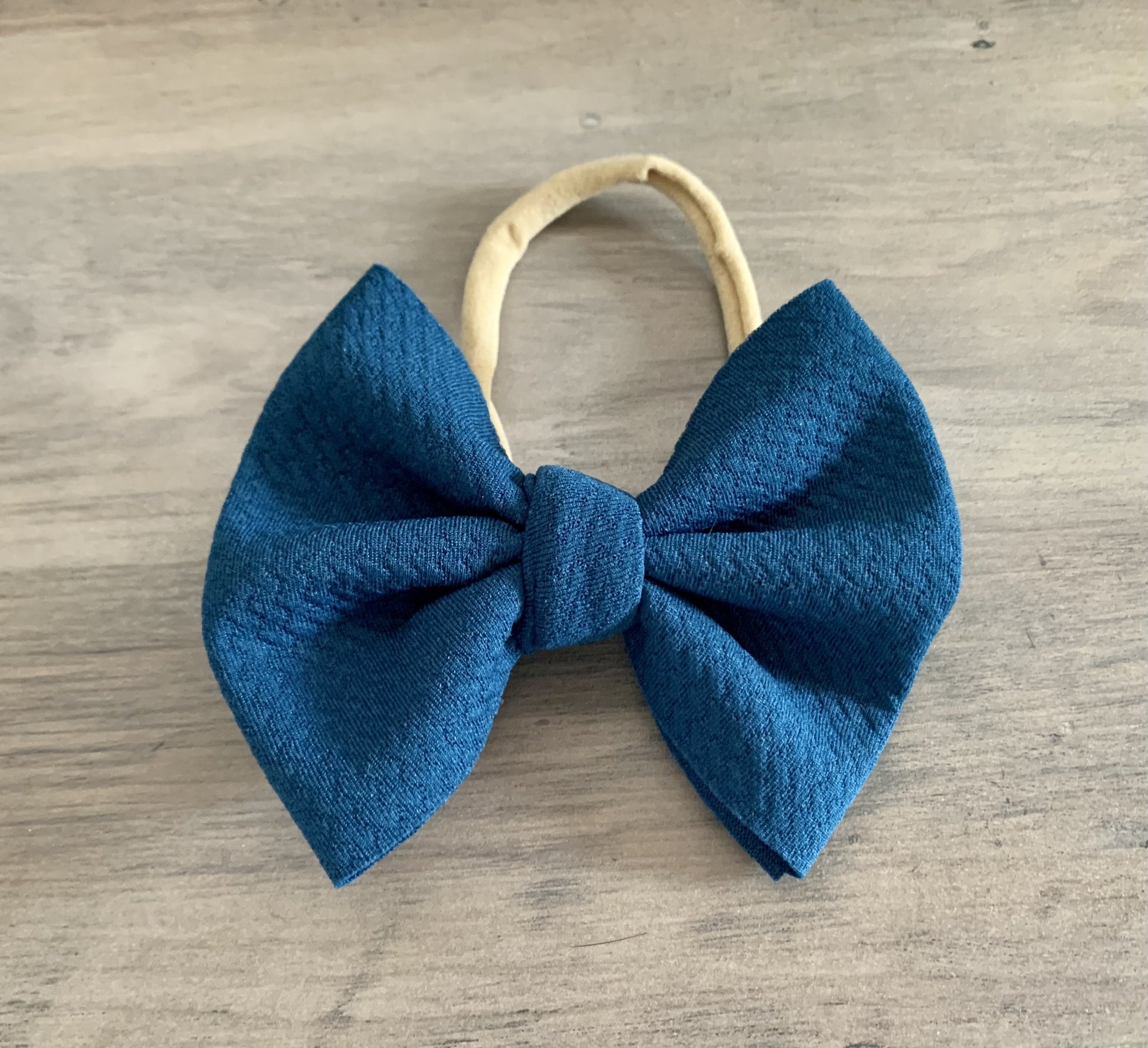 Teal Bow - EmZo Bows
