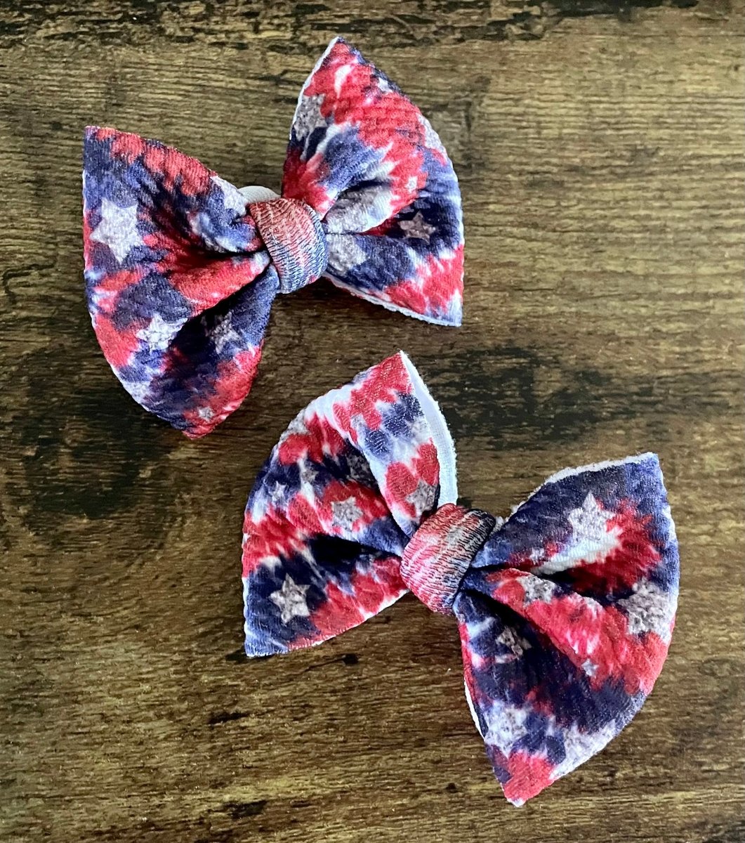 Tie Dye Stars Dainty Set - EmZo Bowsdainty