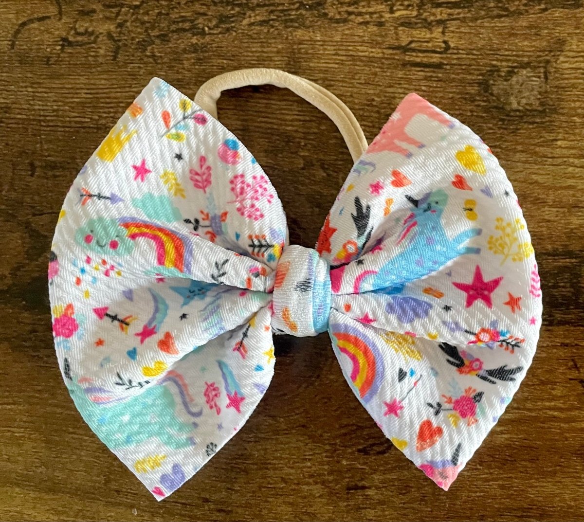 Unicorn Power Big Bow - EmZo BowsBig Bow
