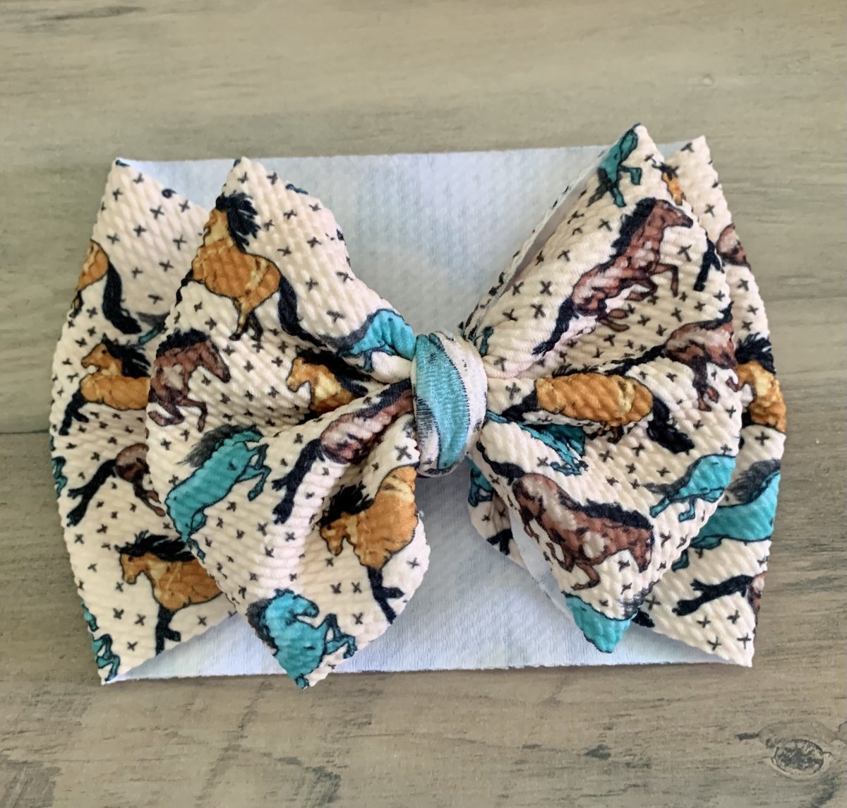 Wild Horses Head Wrap - EmZo BowsHead wrap