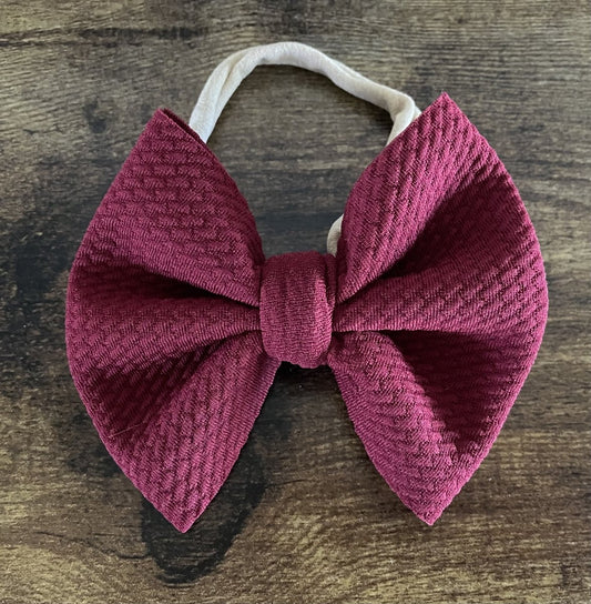 Wine Bow - EmZo Bowsbow