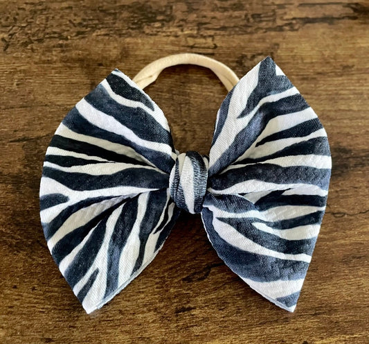 Zebra Bow - EmZo Bowsbow